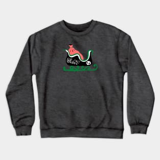 Xmas Sleigh Art Crewneck Sweatshirt